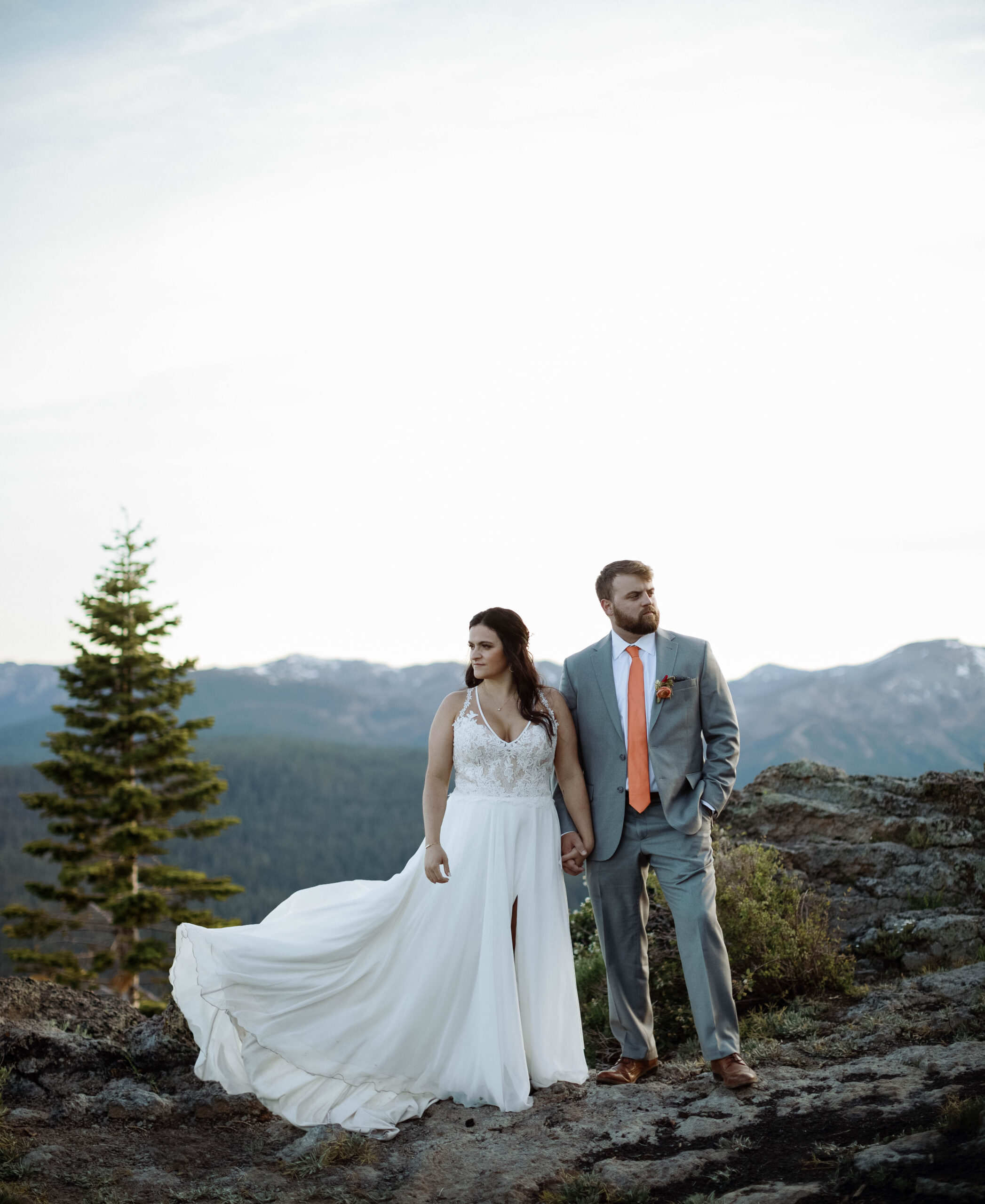 Intimate Elopement in The WOods of Lake TAhoe